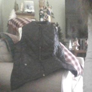 Navy Blue Quilted vest for women! NWT